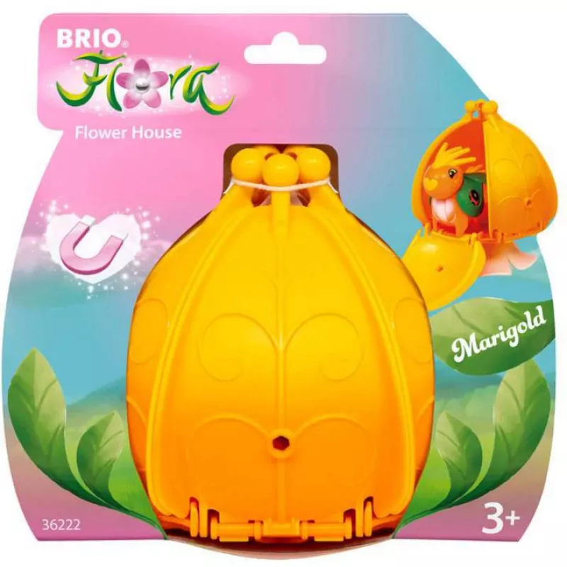Lelutalo BRIO Marigold Flower House vihreä keltainen 36222