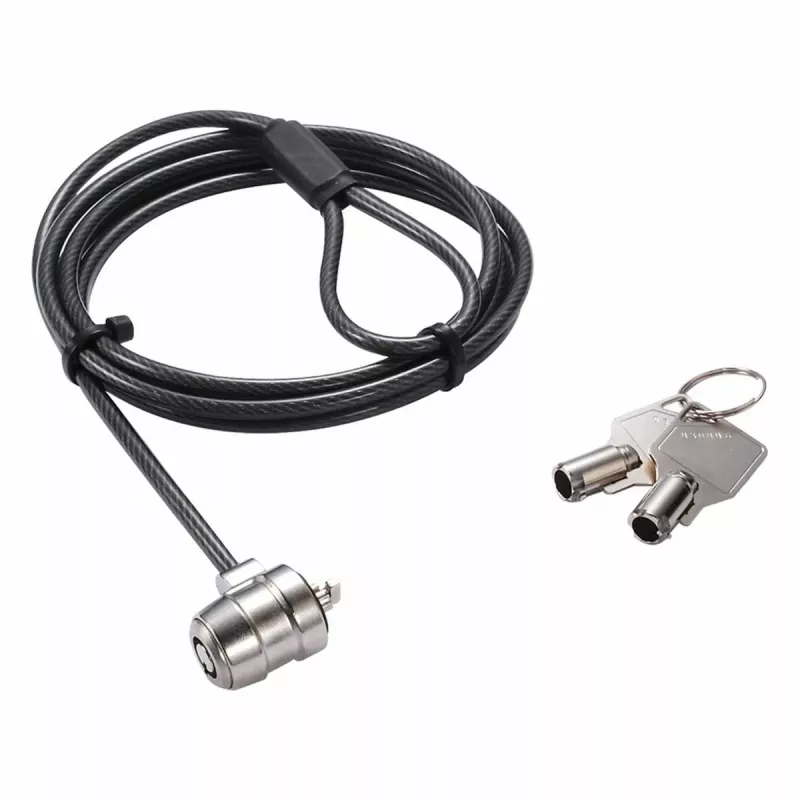 Dicota turvakaapeli T-Lock Base, avaimella, 3x7mm paikka
