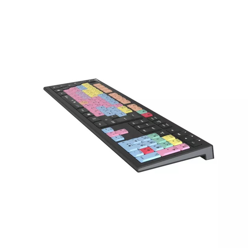 Logickeyboard ASTRA 2 USB QWERTZ näppäimistö musta täysikokoinen 108 näppäintä