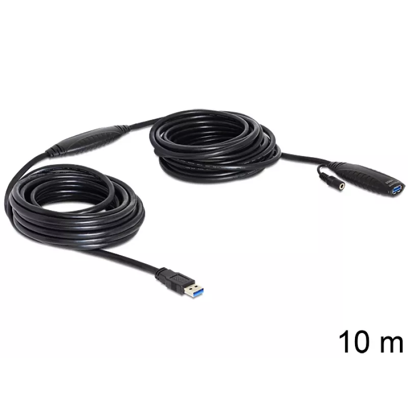 USB-kaapeli DeLOCK USB3.0-A - USB3.0-A 10m