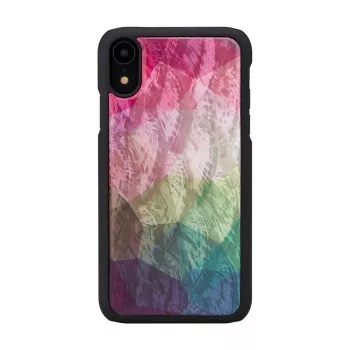 iKins älypuhelinkotelo iPhone XR — vesikukkakuvio, musta