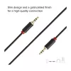 SBS TECABLE35KR - audiokaapeli - mini-phone stereo 3,5 mm uros - mini-phone stereo 3,5 mm uros - 1,5 m - musta (TECABLE35KR)