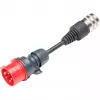 Juice Technology turva-adapteri JUICE CONNECTOR, CEE16 / 400V, 3-vaiheinen (punainen, JUICE BOOSTER 2)