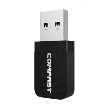 WiFi USB -sovitin Comfast CF-812AC – dualband 2,4 GHz / 5 GHz, jopa 1300 Mbit/s