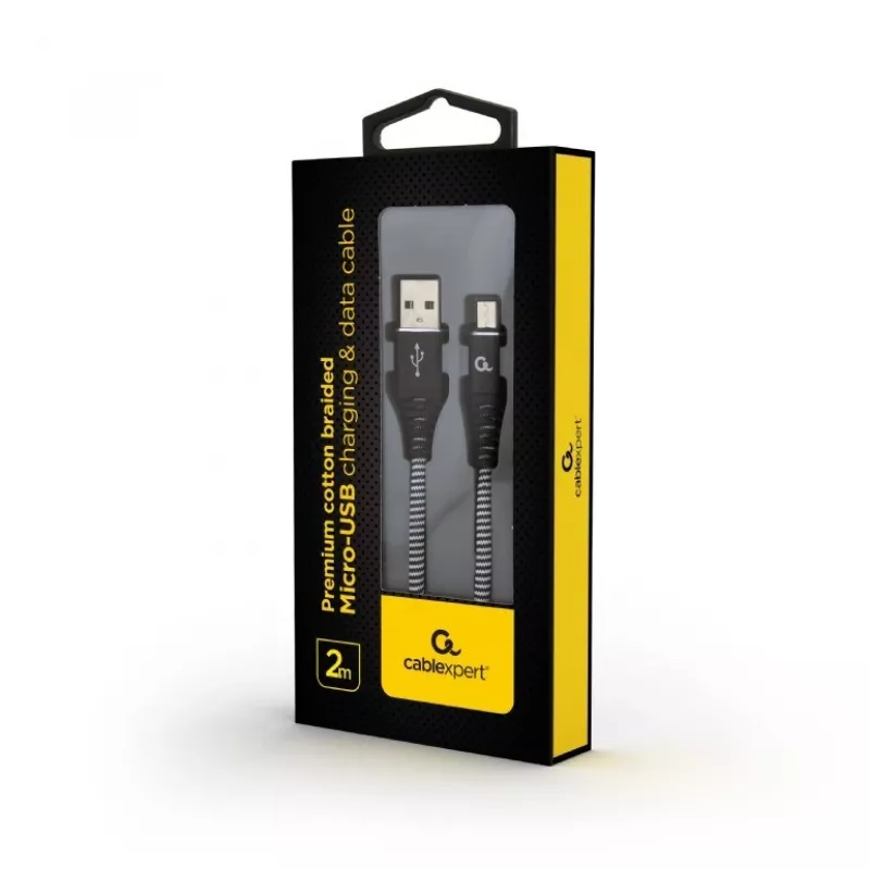 USB-kaapeli Cablexpert CC-USB2B-AMMBM-2M-BW