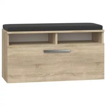 Top e Shop RIVA SZAFKA SONOMA suljettu kenkäteline — tammenviimeistely, 850×460 mm, 16 mm lastulevy