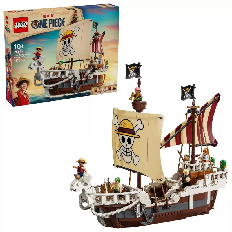 LEGO-setti The Going Merry merirosvolaiva 75639 — One Piece palikkamalli