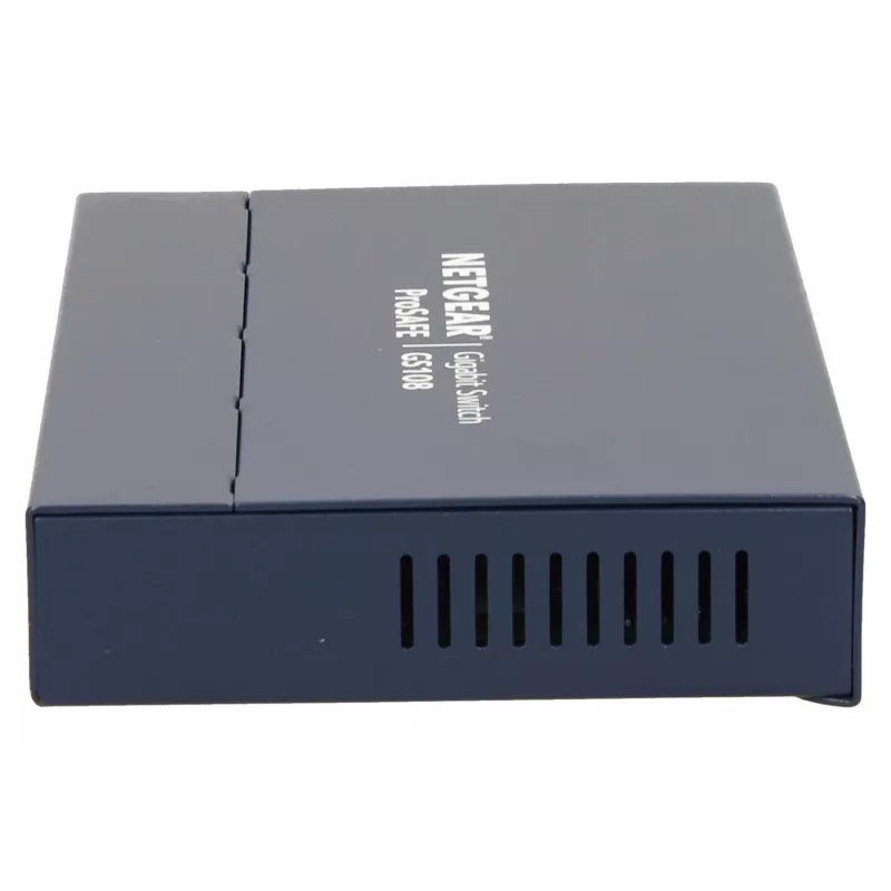 Hallitsematon kytkin NETGEAR GS108GE, 8 porttia, Gigabit Ethernet, 16 Gbit/s