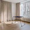 Kuivausteline VILEDA Infinity Flex Ultimate Teleskooppi — musta, pinnoitettu alumiini, 30 m kuivausala, taitettava, rullat