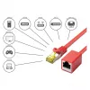 Goodconnections 8070VR-005R Ethernet-verkkokaapeli punainen