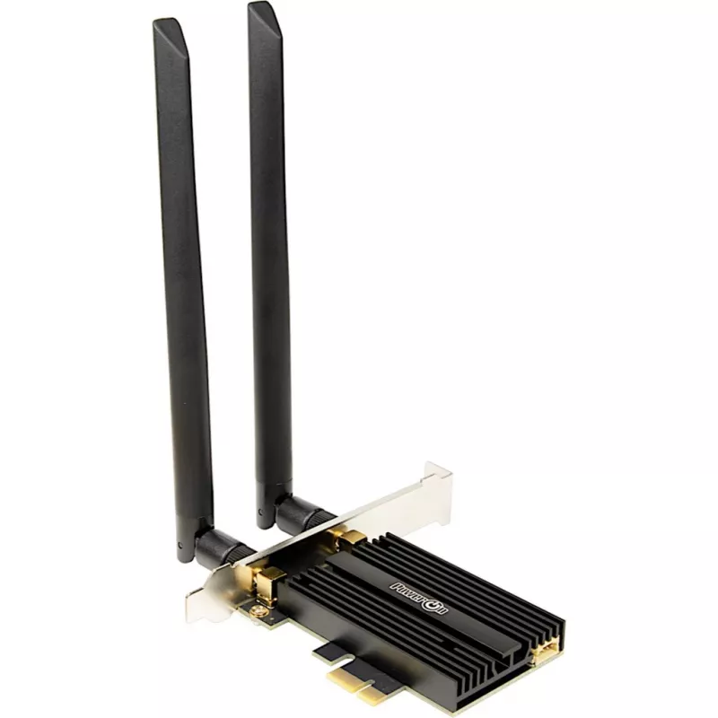 Sisäinen WLAN-Bluetooth-kortti Inter-Tech DMG-36 5400 Mbit/s Wi-Fi 6