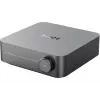 WiiM Amp Pro LPWIAMPP monihuone-stereovahvistin suoratoistoon, 60 W/kanava 8 Ω:lla / 120 W/kanava 4 Ω:lla, HDMI ARC, optinen, line in, Ethernet, alumiini, tummanharmaa