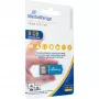 USB Nano 8 GB, USB-muistitikku sininen, USB-A 2.0, paperiliitintoiminnolla
