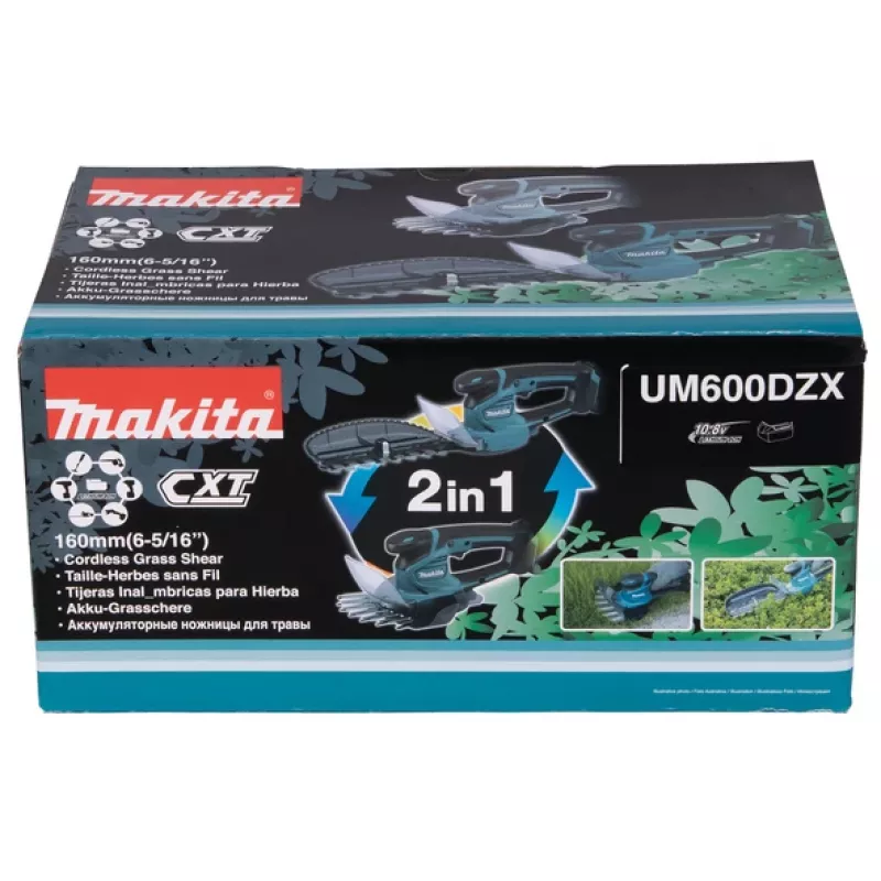 Makita UM600DZX langaton ruohosakset musta, sininen 12 V