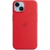 Apple iPhone 14 -silikonikotelo MagSafe-yhteensopiva, (PRODUCT)punainen