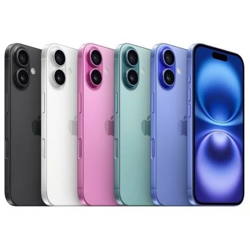 Älypuhelin Apple iPhone 16 6,1 tuumaa 128 GB musta