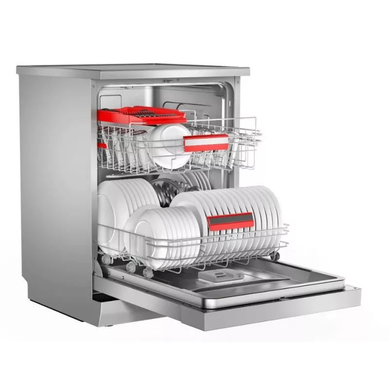 Toshiba DW-14F5EE(S)-PL vapaasti seisova astianpesukone, 60 cm, 14 vakioastiastoa, hopea