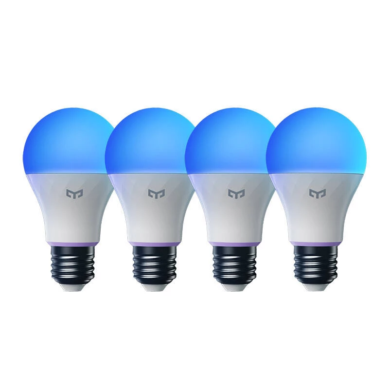 YEELIGHT W4 älylamppu Wi-Fi/Bluetooth E27 värillinen (YLQPD-0011) 4 kpl