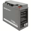 Qoltec 53046 AGM-akku 12 V 17 Ah, maks. 255 A