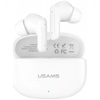 Bluetooth-kuulokkeet 6.0 E05 TWS valkoinen