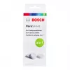 Bosch TCZ8001A puhdistustabletit — valkoinen, 10 kpl:n pakkaus, puhdistustabletit kodinkoneille