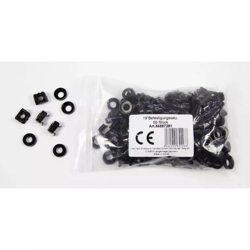 Asennussarja Inter-Tech 88887281 musta