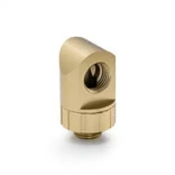 BitsPower 90° kääntöliitin Artemis BPM-AT90R Gold — kulmaliitin vesijäähdytykseen