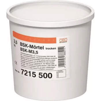 Palosuojakanavan laasti BSK-M 3,5 kg harmaa (7215500)