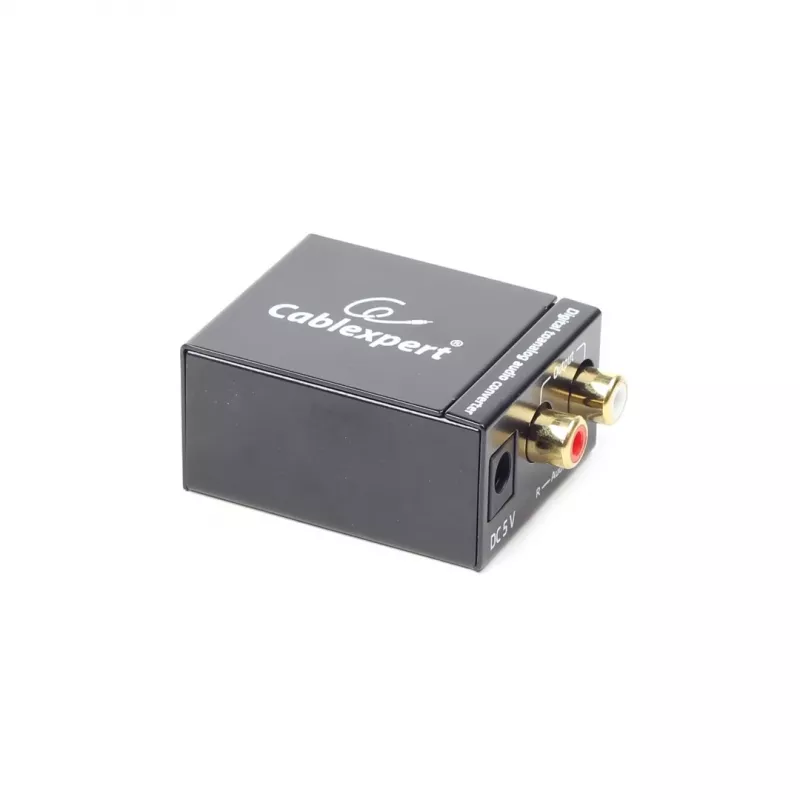 Gembird DSC-OPT-RCA-001 audiomuunnin musta