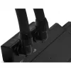 Alphacool HF ruuviliitin TPV metalli - 90° kääntyvä 12,7/7,6 mm - musta (17455)