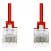 Verkkopatchkaapeli DIGITUS CAT 6 U-UTP ohut, 5 m, punainen