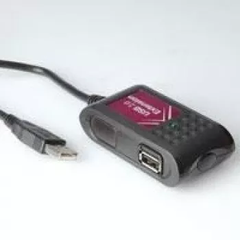 VALUE USB 2.0 jatkojohto musta, 2-liitäntäinen 5 m (12.99.1089)