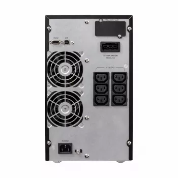 Eaton 9E 2000I UPS keskeytymätön virransyöttö (UPS) kaksoismuunnos (Online) 2 kVA 1600 W 6 AC-lähtöä