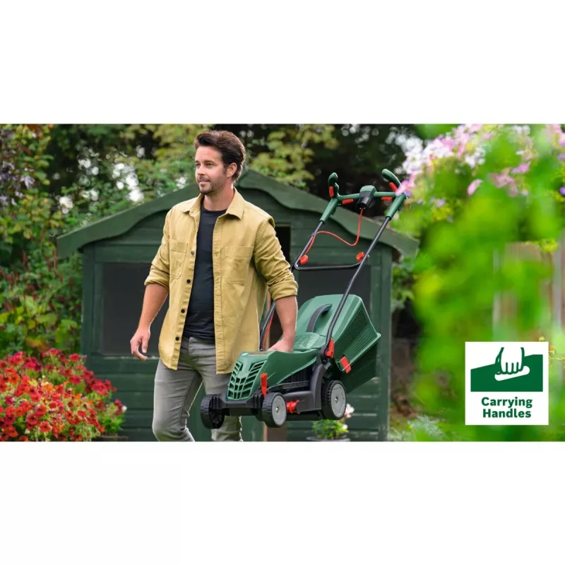 Sähköruohonleikkuri Bosch UniversalRotak 37-550 — 1400 W, 37 cm leikkuuleveys