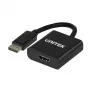 Unitek Y-5118DA DisplayPort–HDMI-sovitin uros/naaras, 0,1 m, Full HD 1920x1200, musta