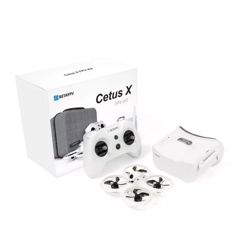 Drone BETAFPV Cetus X Kit ELRS – Ready-to-Fly FPV-drone lasit mukana