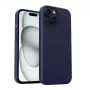 Suojakotelo Aukey PC-GJ10B iPhone 15 Plus:lle, storm blue, ohuempi reunojen ja takasivun suojaus