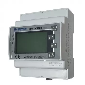 Sähkömittari Growatt PV Smart Meter TPMCTE100A 100 A — aurinkosähköjärjestelmiin, CT-pohjainen mittaus
