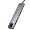 MEDIA-TECH USB-KESKITIN 8 IN 1 GIGA LAN HUB MT5046
