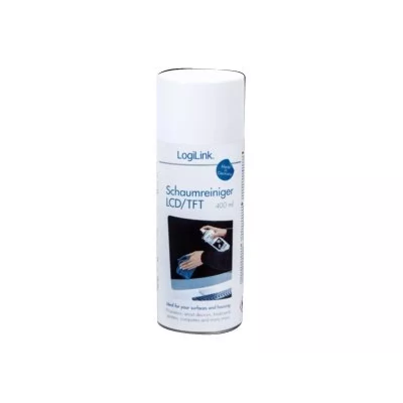 Logilink | RP0012 | vaahtopuhdistusaine LCD-/TFT-näytöille | 400 ml