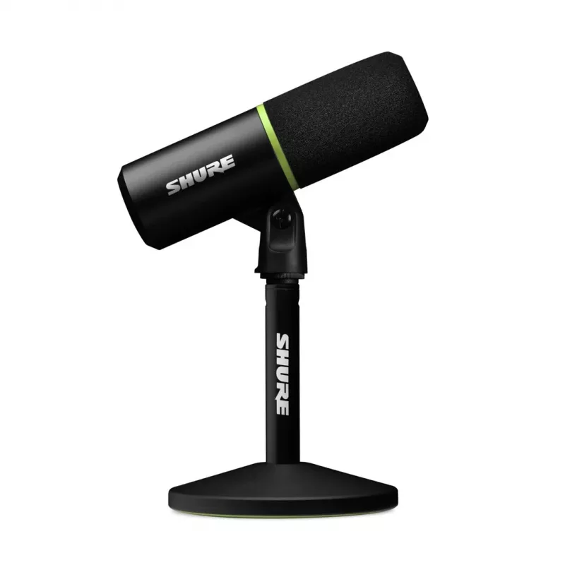 Shure MV6 - USB-C kardioidi dynaaminen mikrofoni pelaajille ja striimaajille
