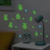 Seinä tarra Hasbro Peppa Pig PP13870PP Glow in the Dark Stars
