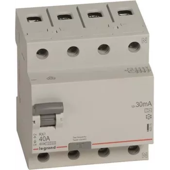 Vikavirtasuojakytkin Legrand 402075 — 40 A, 4-napainen, 30 mA