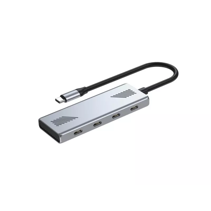 USB-C 3.2 Gen 2 4-porttinen keskitin GEMBIRD UHB-CM-U310-C4-01