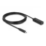 USB-kaapeli DeLOCK 80027 3 m USB-C musta