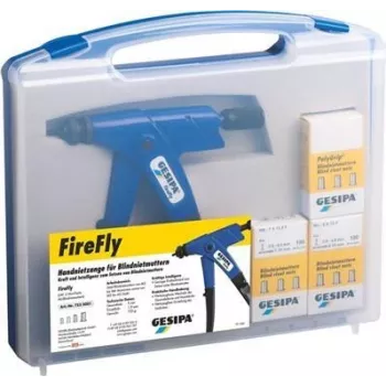 Sokeaniittimutterityökalu GESIPA FireFly malli 1435453 tarvikkeineen