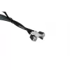 SAS-kaapeli Supermicro CBL-SAST-0826 Slimline SAS - 2x MiniSAS 0,7 m musta