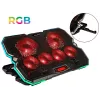 6 FAN VORTEX RGB kannettavan jäähdytysalusta