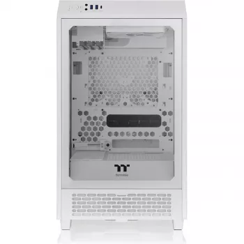 Thermaltake The Tower 200 Micro-Tower Mini-ITX-kotelo ikkunalla valkoinen