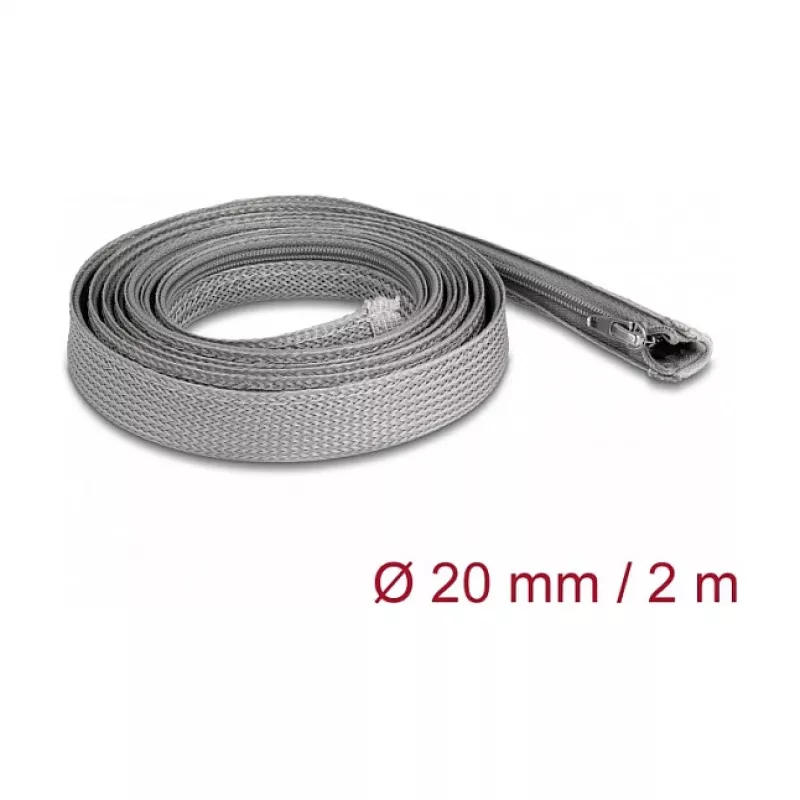 Kaapelinsuojaputki DeLOCK 20830 harmaa 1,5 cm
